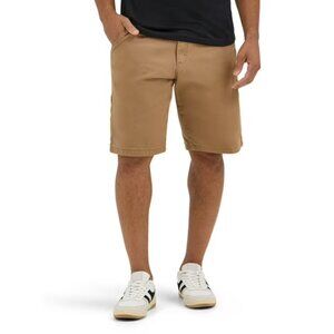 Wrangler Big Men's Relaxed Fit Carpenter Denim Short, Size 40, 11" Inseam, Brown